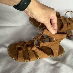 NWT- Ankle Hi Gladiator Sandals- Old Navy